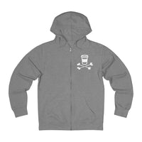 Skeleton Siren Unisex French Terry Zip Hoodie