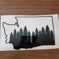 Washington State Pride Permanent Vinyl Decal - 3 Designs